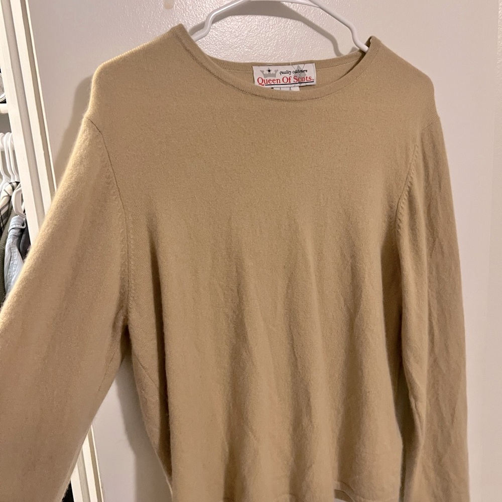 Queen of Scots 100% Cashmere Sweater